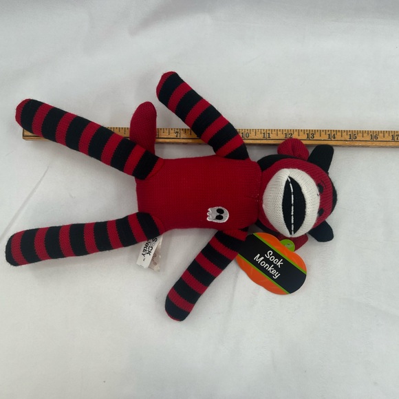 Sock Devil Monkey Plush - Picture 7 of 7